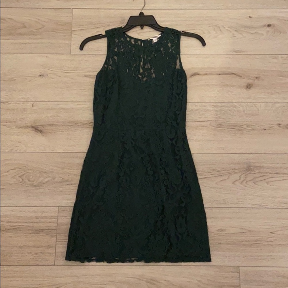 Green Lace Dress